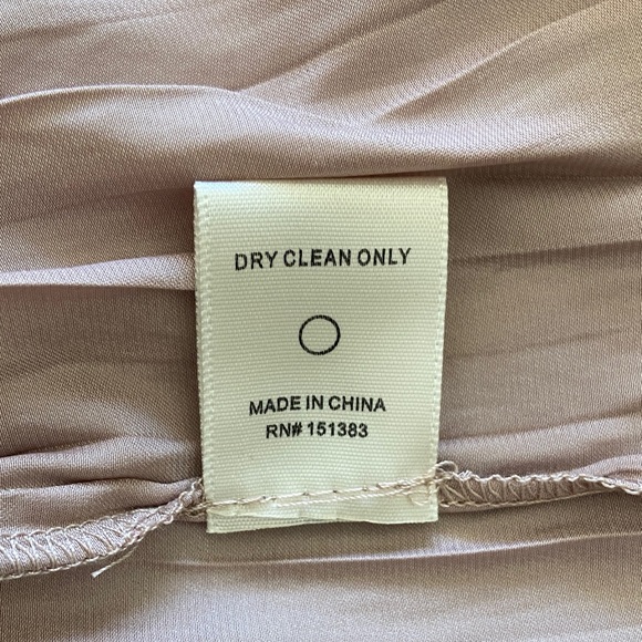 Anthropology Current Air Blush Pleated Mini Dress XS - Picture 6 of 14